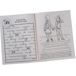Traffic Safety Coloring Book