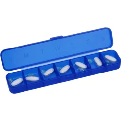 Traveler's Weekly Pill Box