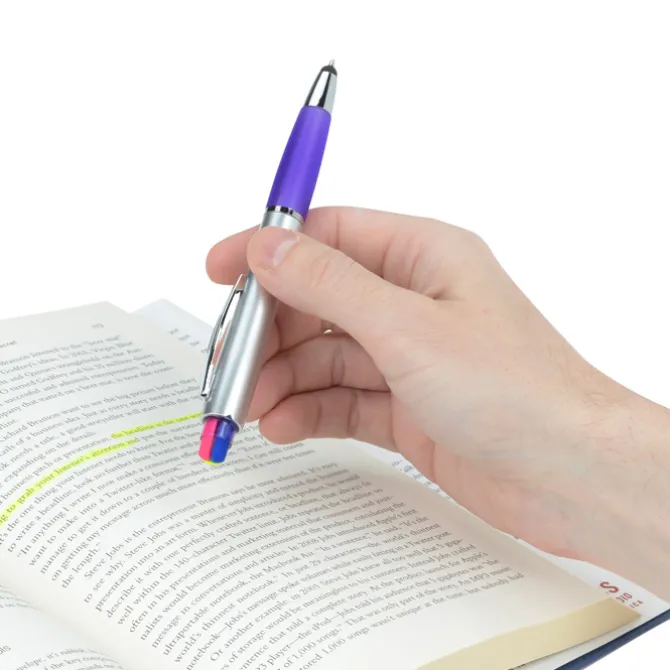 Trenta Curvy Stylus Twist Pen/Highlighter - 24 hr
