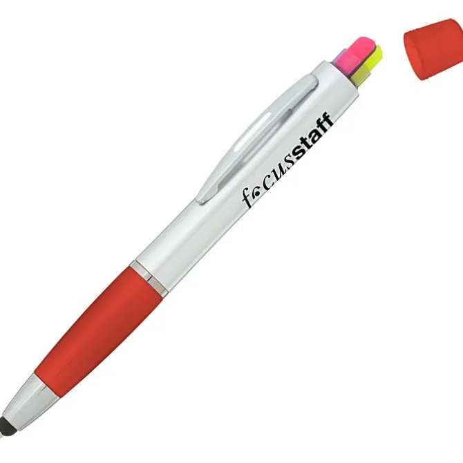 Trenta Curvy Stylus Twist Pen/Highlighter - 24 hr