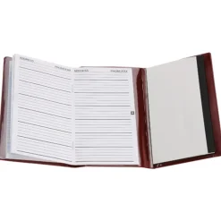 Tri-Fold Monthly Planner with Notepad & Contact Book