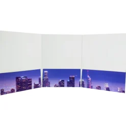Tri-Fold Three-Pocket Presentation Folder