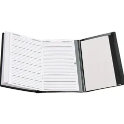 Tri-Fold Weekly Planner with Notepad & Contact Book