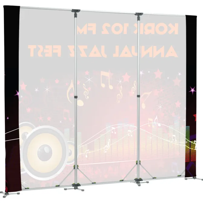 TRIGA Go Wall Floor Display - 10' - One Sided