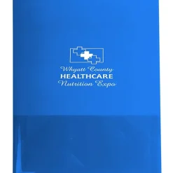 Tri Pocket Poly Presentation Folder
