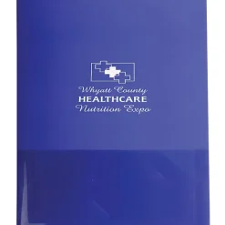 Tri Pocket Poly Presentation Folder