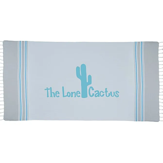 Turkish Peshtemal Beach Towel - White