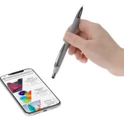 Turner Soft Touch Stylus Metal Spinner Pen