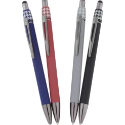 Turner Soft Touch Stylus Metal Spinner Pen