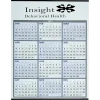 Two-Color Span-A-Year Wall Calendar