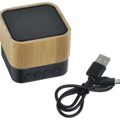 Two Tone Bluetooth Speaker - Bamboo