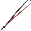 Two-Tone Cotton Lanyard - 5/8 inches - Metal Lobster Claw - 24 hr