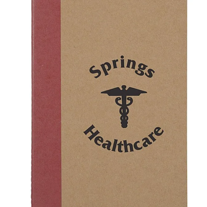 Two-Tone Stitched Notebook