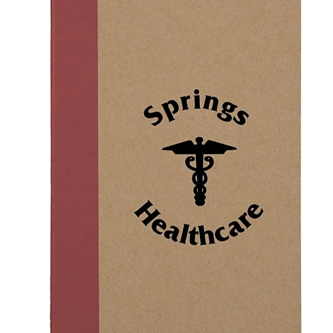 Two-Tone Stitched Notebook