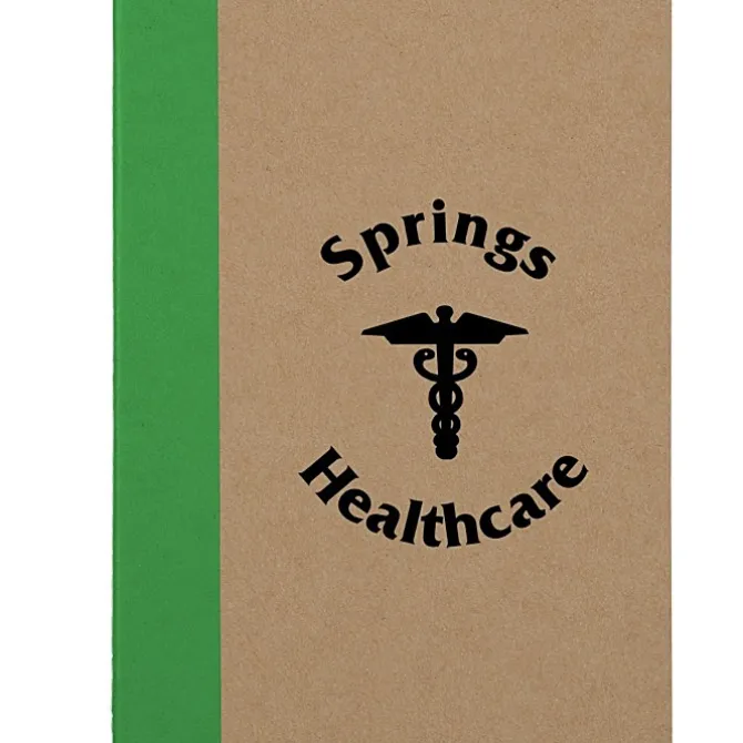 Two-Tone Stitched Notebook