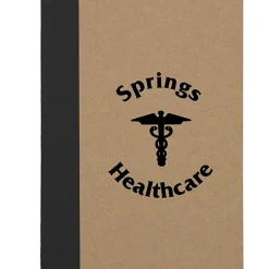 Two-Tone Stitched Notebook