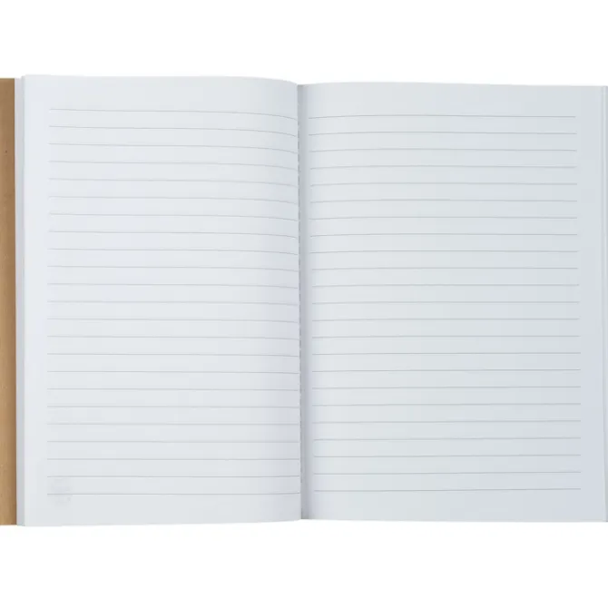 Two-Tone Stitched Notebook - 24 hr