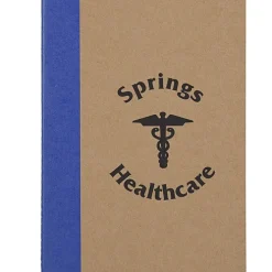 Two-Tone Stitched Notebook - 24 hr