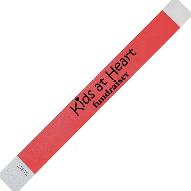Tyvek Wristband - 1 inch - 24 hr