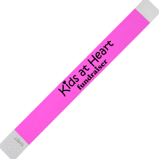 Tyvek Wristband - 1 inch - 24 hr