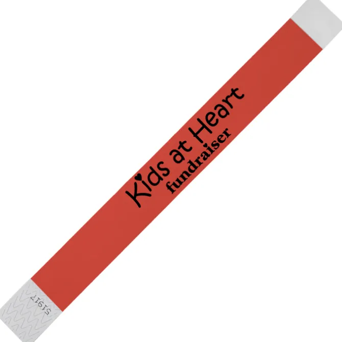 Tyvek Wristband - 1 inch - 24 hr