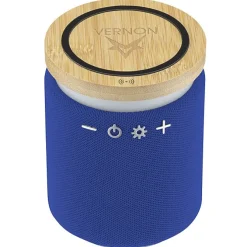 Ultra Sound Speaker with 10W Bamboo Wireless Charger