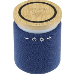 Ultra Sound Speaker with 10W Bamboo Wireless Charger