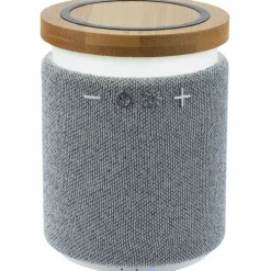 Ultra Sound Speaker with 10W Bamboo Wireless Charger