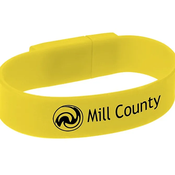 Union Bracelet USB Drive - 4GB