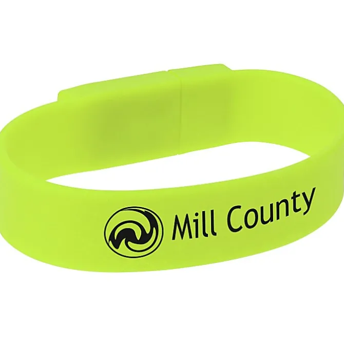 Union Bracelet USB Drive - 4GB