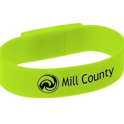 Union Bracelet USB Drive - 4GB