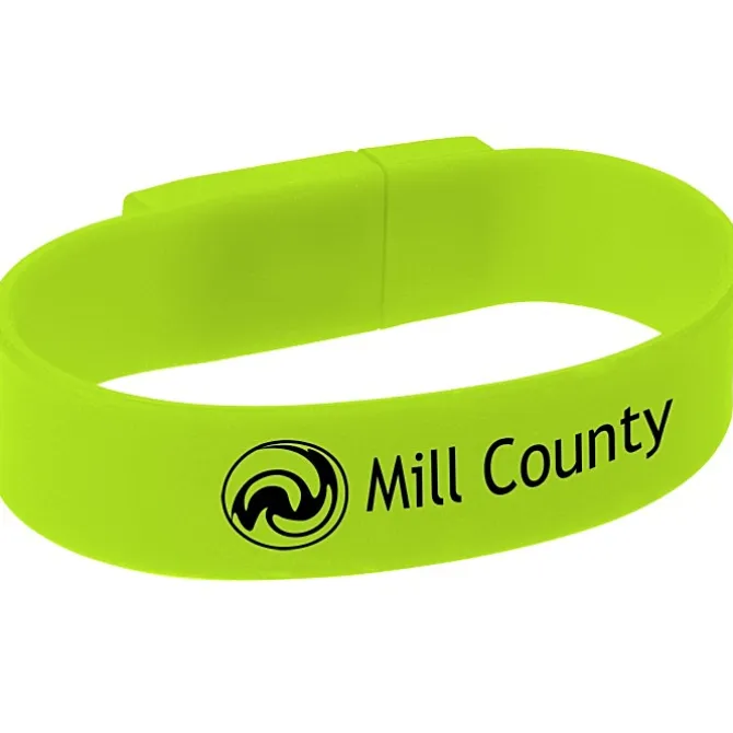 Union Bracelet USB Drive - 4GB