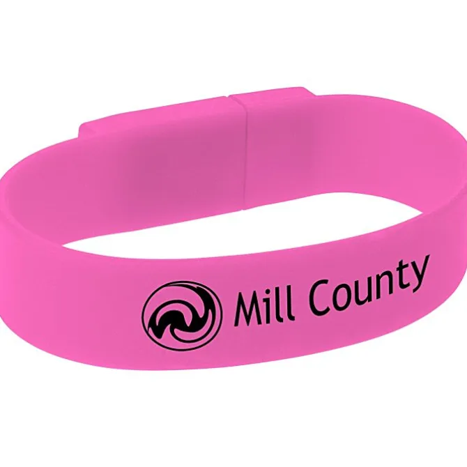 Union Bracelet USB Drive - 2GB