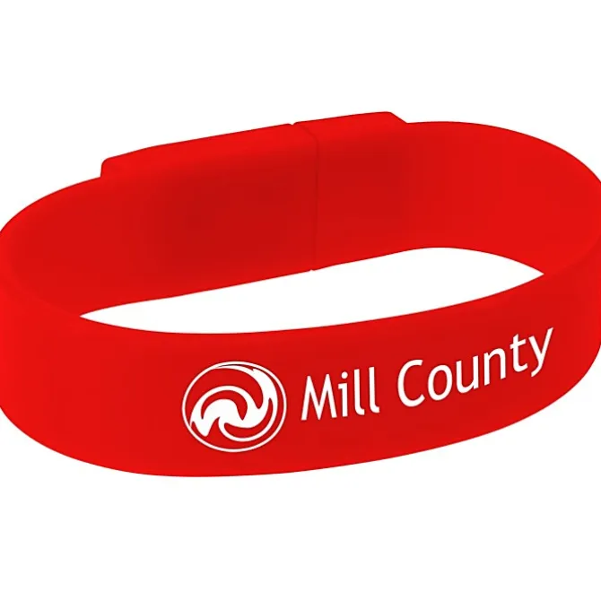 Union Bracelet USB Drive - 2GB