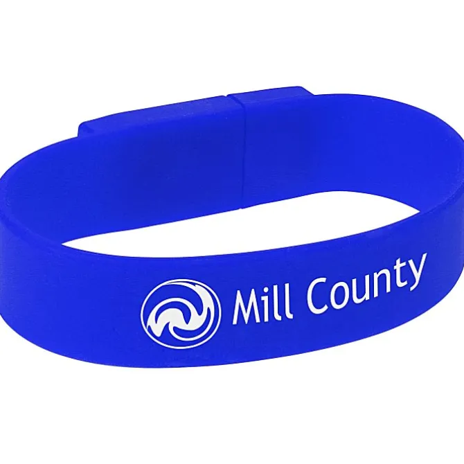 Union Bracelet USB Drive - 2GB