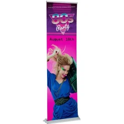 Ursa Retractable Banner Display - 23-1/2 inches