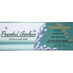 Value Indoor Banner - 3' x 8'