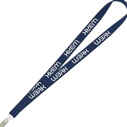Value Lanyard - 3/4 inches - Metal Bulldog Clip