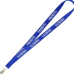Value Lanyard - 3/4 inches - Metal Bulldog Clip