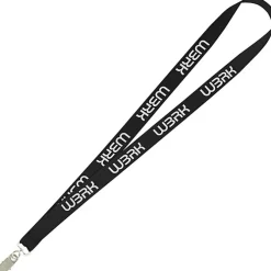 Value Lanyard - 3/4 inches - Metal Bulldog Clip - 24 hr