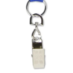 Value Lanyard - 1/2 inches - Metal Bulldog Clip