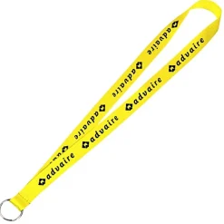 Value Lanyard - 3/4 inches - Metal Split Ring