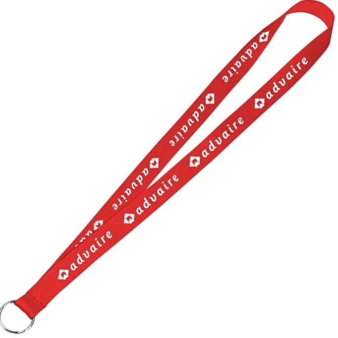Value Lanyard - 3/4 inches - Metal Split Ring