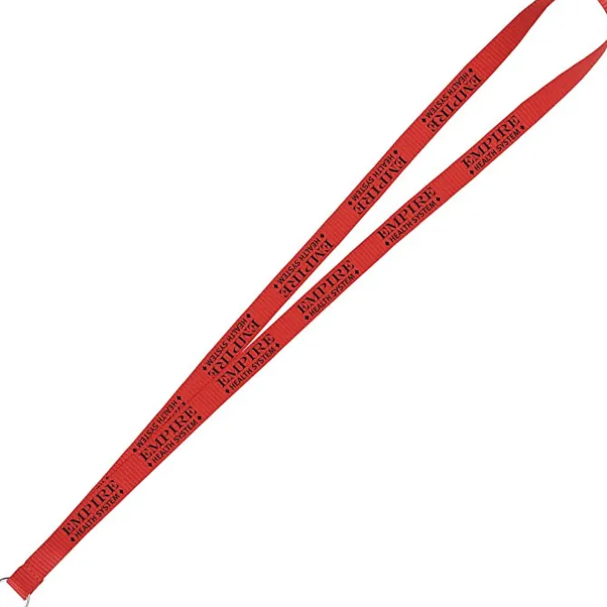 Value Lanyard - 1/2 inches - Metal Split Ring