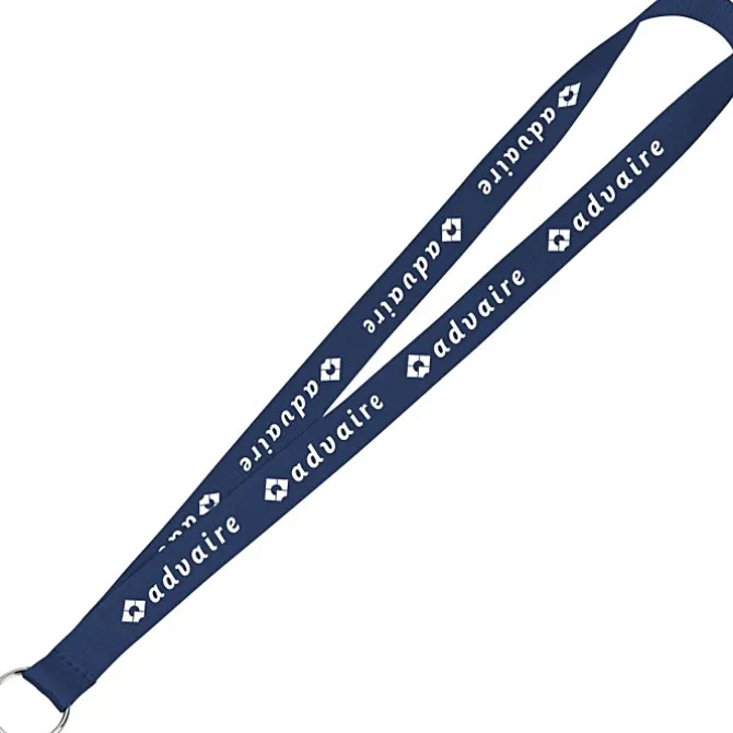 Value Lanyard - 3/4 inches - Metal Split Ring - 24 hr