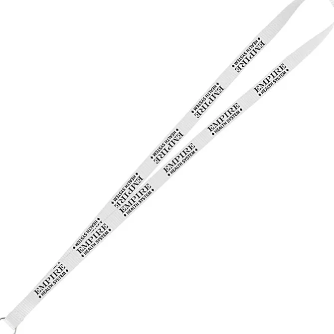 Value Lanyard - 1/2 inches - Metal Split Ring - 24 hr