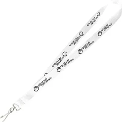 Value Lanyard - 3/4 inches - Metal Swivel Snap Hook