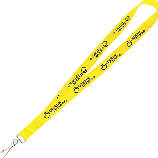 Value Lanyard - 3/4 inches - Metal Swivel Snap Hook - 24 hr