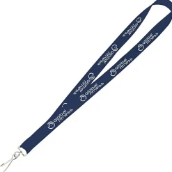 Value Lanyard - 3/4 inches - Metal Swivel Snap Hook - 24 hr