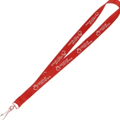 Value Lanyard - 3/4 inches - Metal Swivel Snap Hook - 24 hr